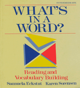 What's in a Word? Reading and Vocabulary Building