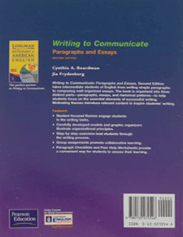 Writing to Communicate. Paragraphs and Essays-rev