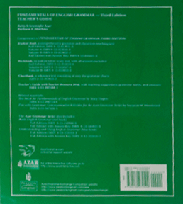 Fundamentals of English Grammar. Teacher's Guide with Audio CD-rev