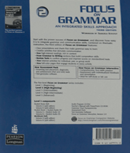 Focus on Grammar. An Integrated Skills Approach. Level 2. Workbook-rev