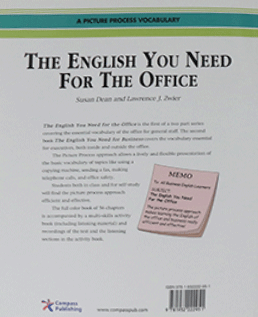 The English You Need for the Office. A Picture Process Vocabulary-rev