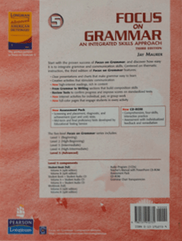 Focus on Grammar. An Integrated Skills Approach. Level 5. Workbook-rev