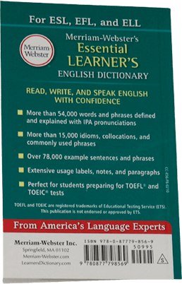 The Merriam Webster Essential Learner´s English Dictionary-rev